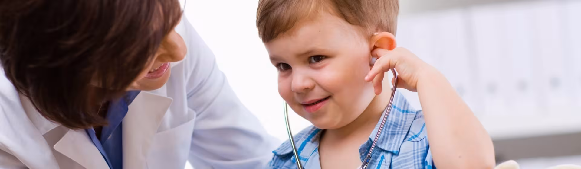 doctor with child patient
